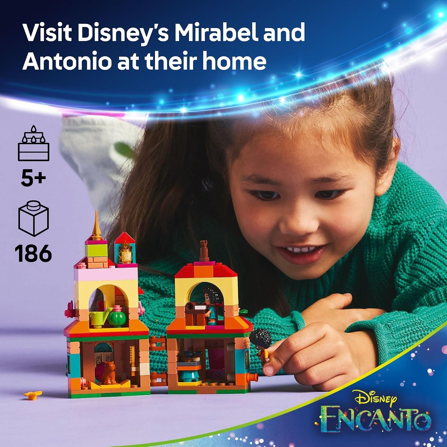 image:imageLEGO Disney Encanto Mini House Building Toy Set Encanto Dollhouse for Girls and Boys Ages 5 Kids Toy for Disney Fans Gift Idea for Birthdays amp Holidays 43261