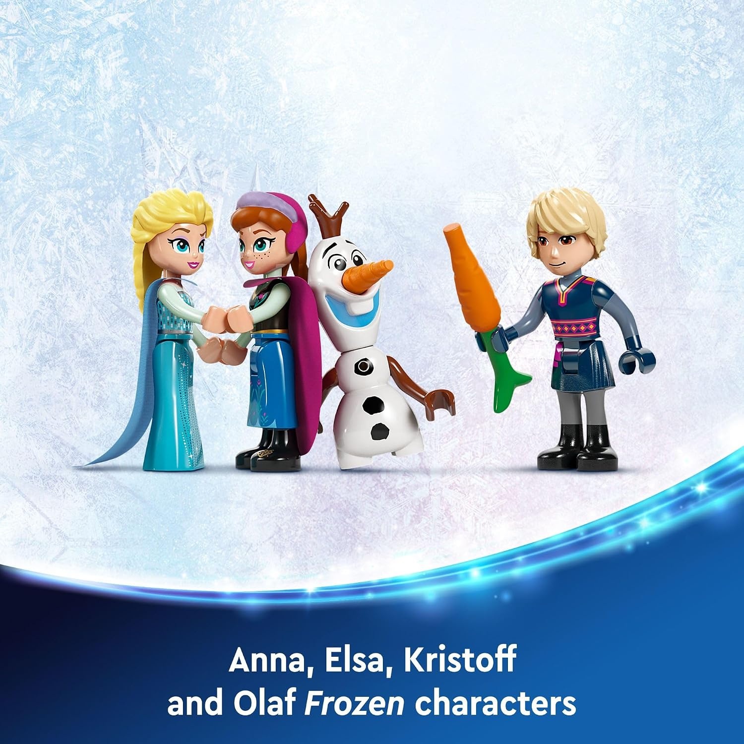 image:imageLEGO Disney Frozen Elsas Ice Palace Building Set for Kids Princess Castle with Anna and Elsa MiniDoll Figures Disney Princess Toy Gift Idea for Girls Boys and Movie Fans Ages 6 and Up 43244