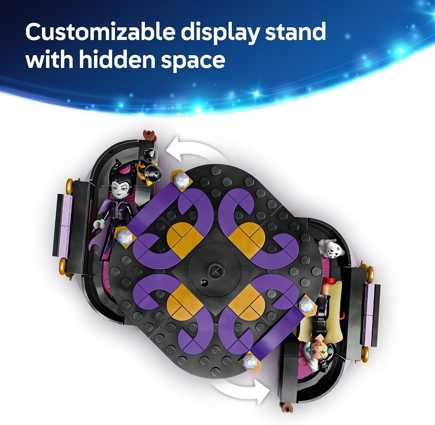 image:imageLEGO Disney Villains Maleficents and Cruella De Vils Dresses Kids Toy Fashion Building Toy for Girls and Boys Ages 9 Gift Idea for Birthdays Holidays amp Disney Fans 43262