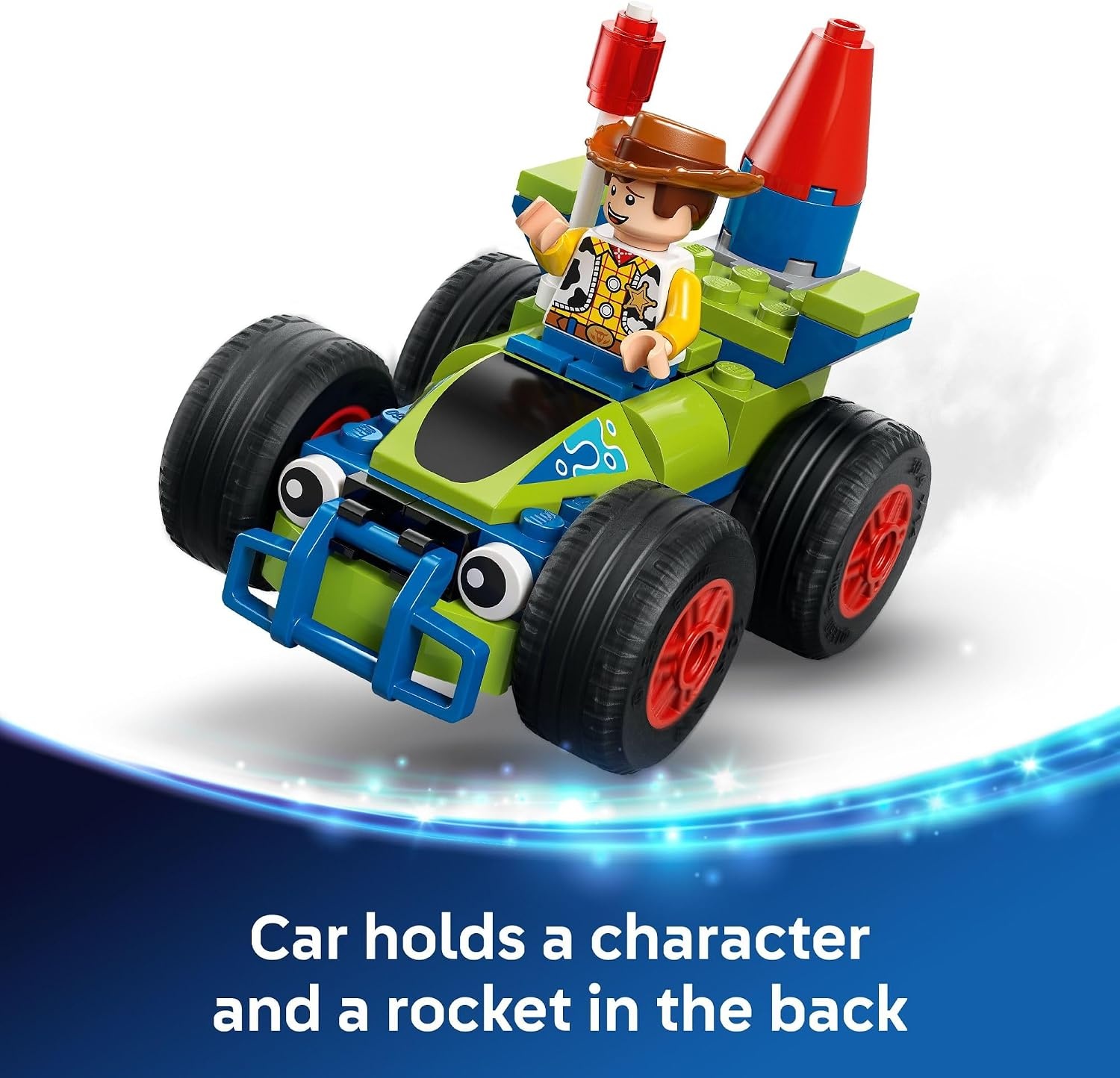 image:imageLEGO Disney and Pixars Toy Story Celebration Train amp RC Car Toddler Toy Sensory and Pretend Play Building Set for Preschool Boys and Girls Ages 4 Disney Gift Idea for Birthdays 43264