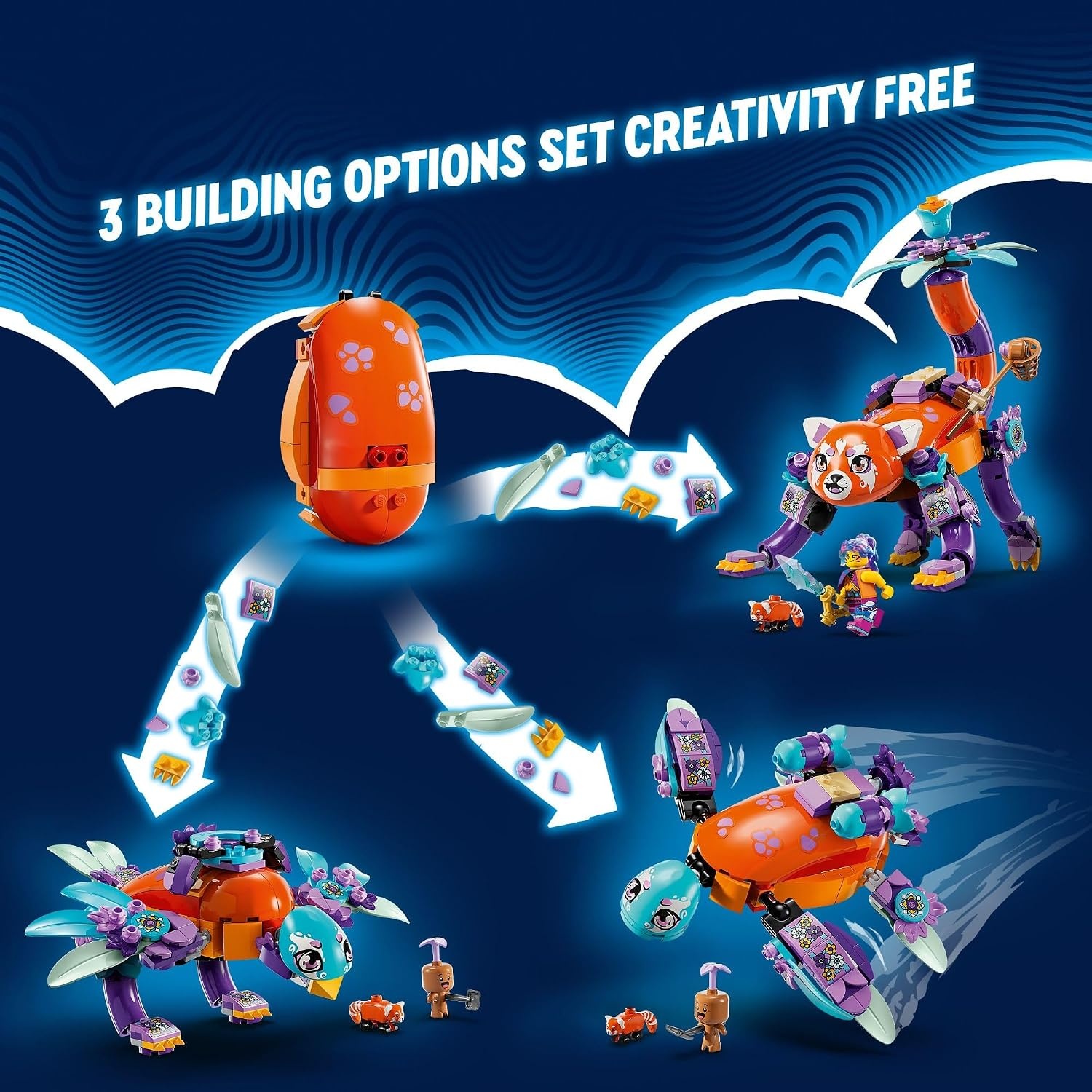 image:imageLEGO Dreamzzz Izzies Dream Animals Toys Building Toys Set for Kids Girls amp Boys Ages 8 Gift Idea for Christmas 71481