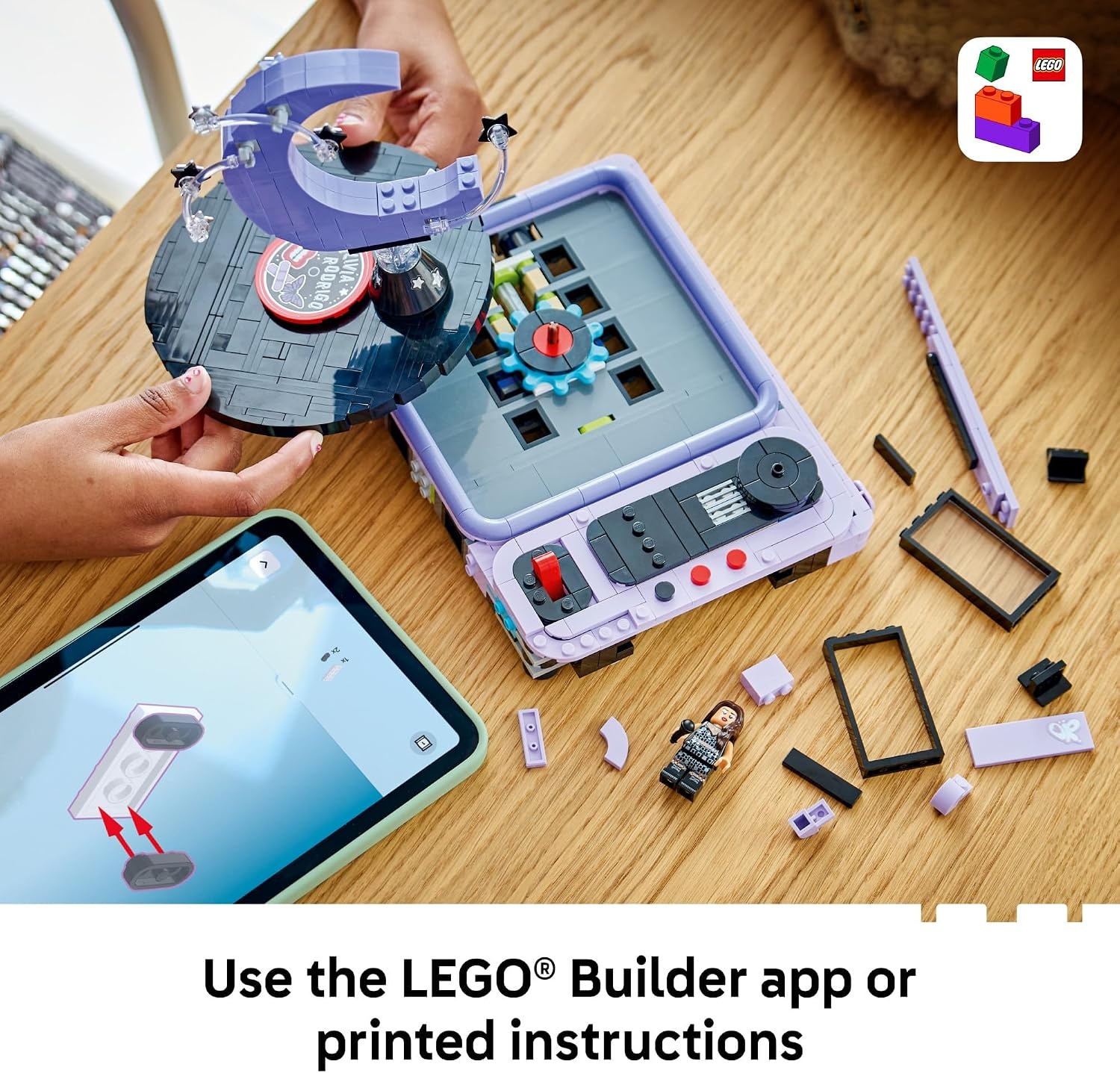 image:imageLEGO Editions Olivia Rodrigos Concert Moon 43029 Collectible Building Toy for Teens Ages 14 Olivia Rodrigo Minifigure Bedroom Decor 670 pieces Gift for Birthdays