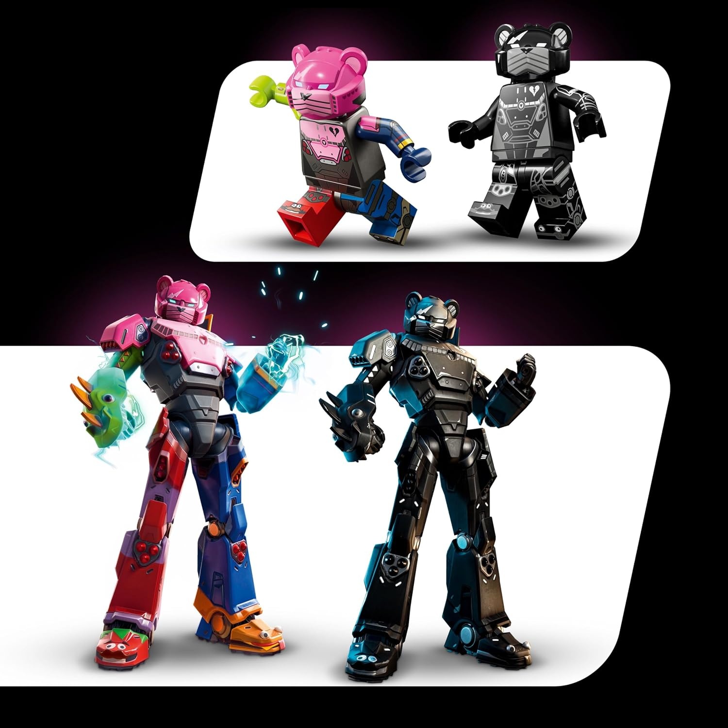 image:imageLEGO Fortnite Mecha Team Leader Collectible Building Set for Adults Gaming Room Dcor DIY Kit for Fortnite Fans Includes Mecha Team Leader Minifigure Great Video Game Gift 77078