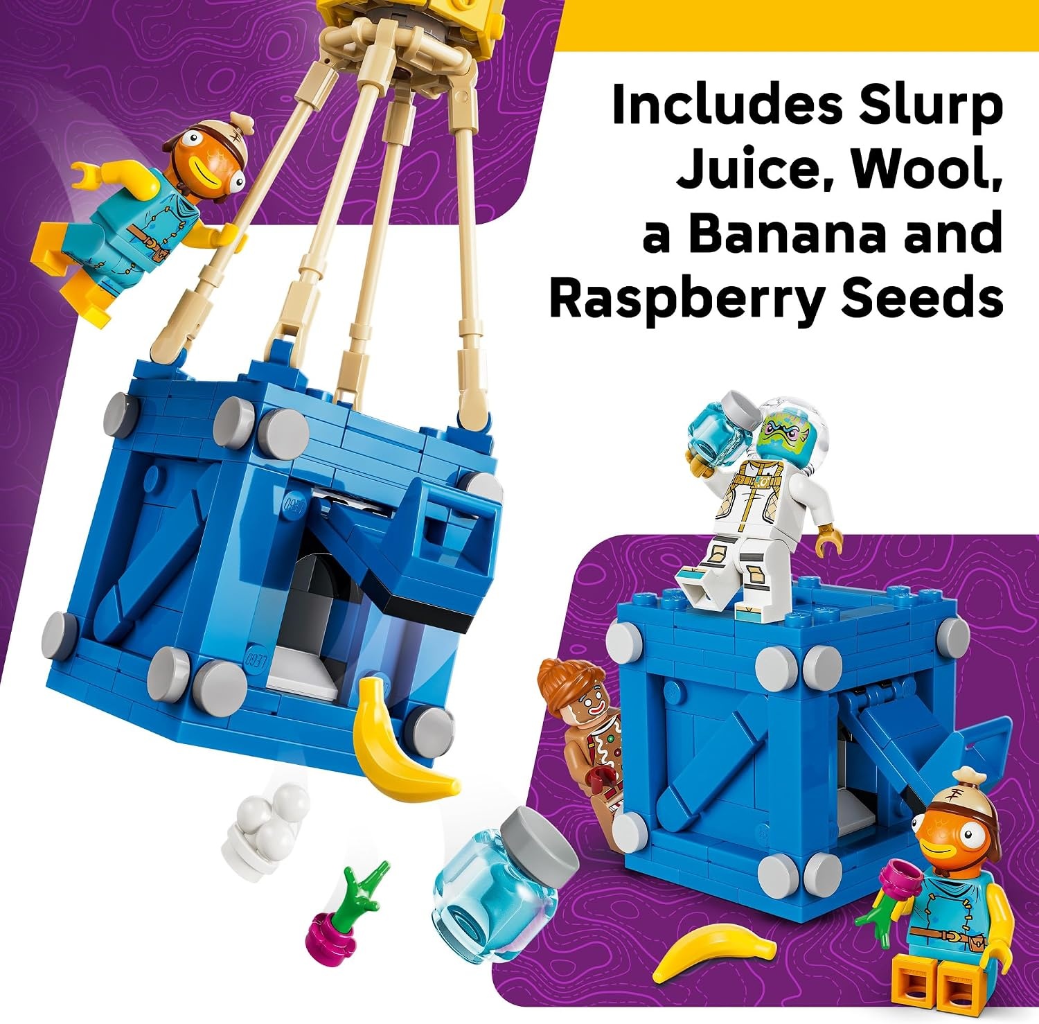 image:imageLEGO Fortnite Supply Drop Building Toy for Boys amp Girls Ages 10 Fortnite Toy for Kids Gift for Gamers Detailed Model 77080