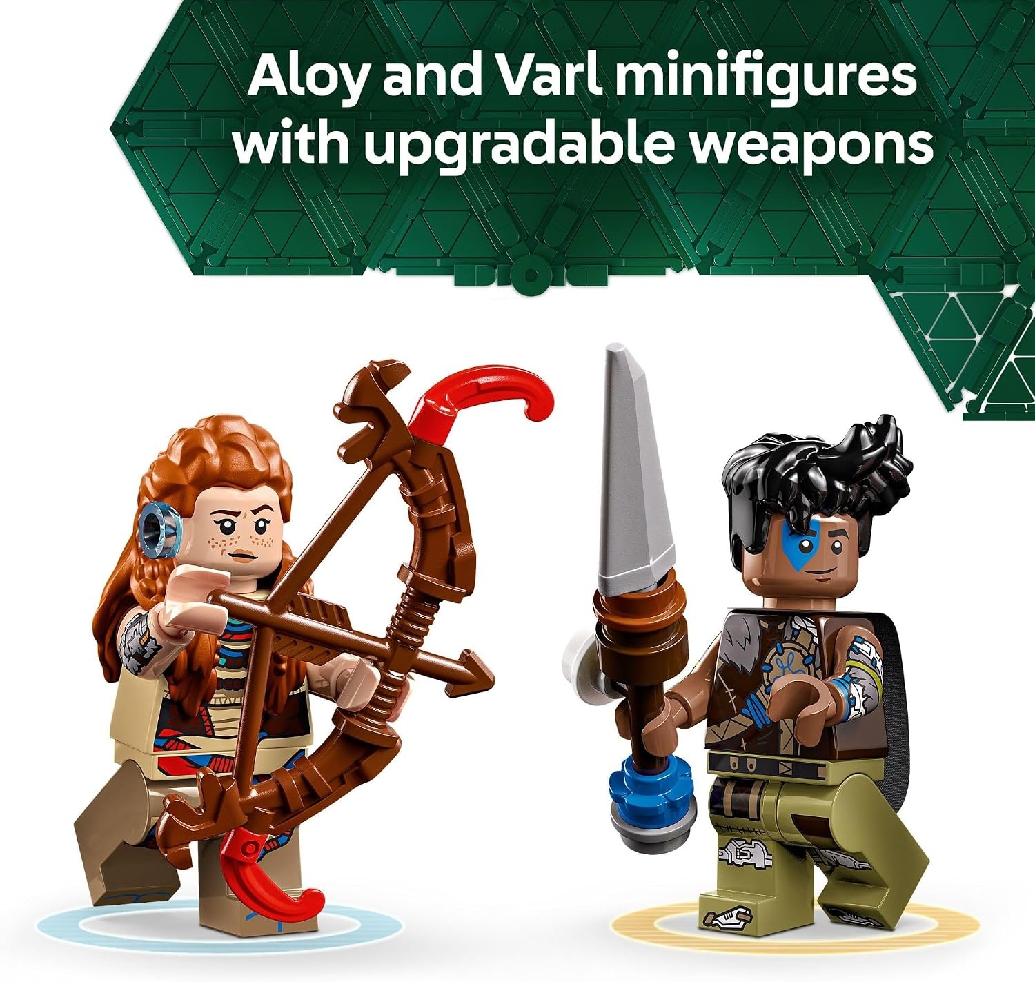 image:imageLEGO Horizon Adventures Aloy amp Varl vs ShellWalker amp Sawtooth Kids Toy Building Toy for Boys amp Girls Ages 9 Gaming Gift Idea for Horizon Fans 77037