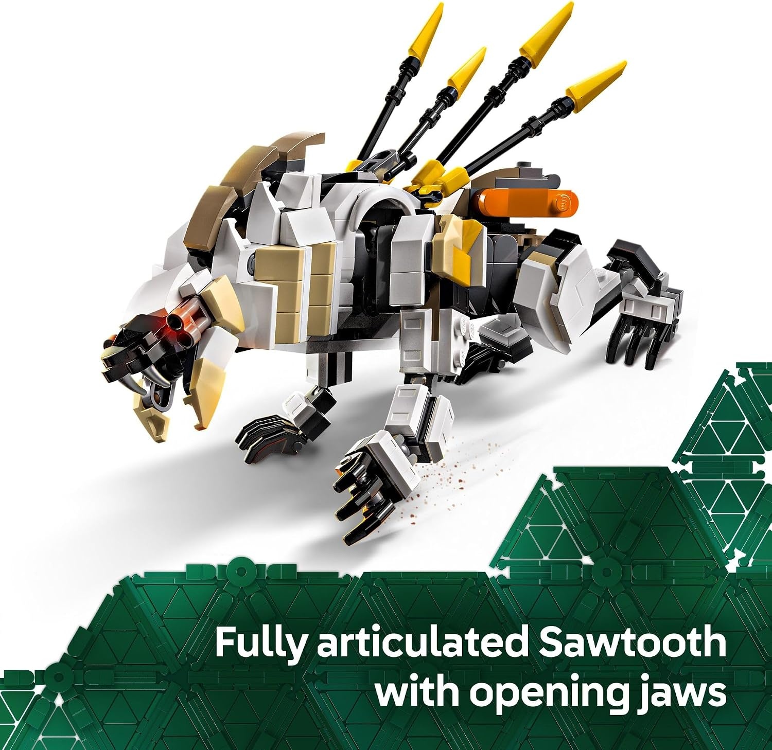 image:imageLEGO Horizon Adventures Aloy amp Varl vs ShellWalker amp Sawtooth Kids Toy Building Toy for Boys amp Girls Ages 9 Gaming Gift Idea for Horizon Fans 77037