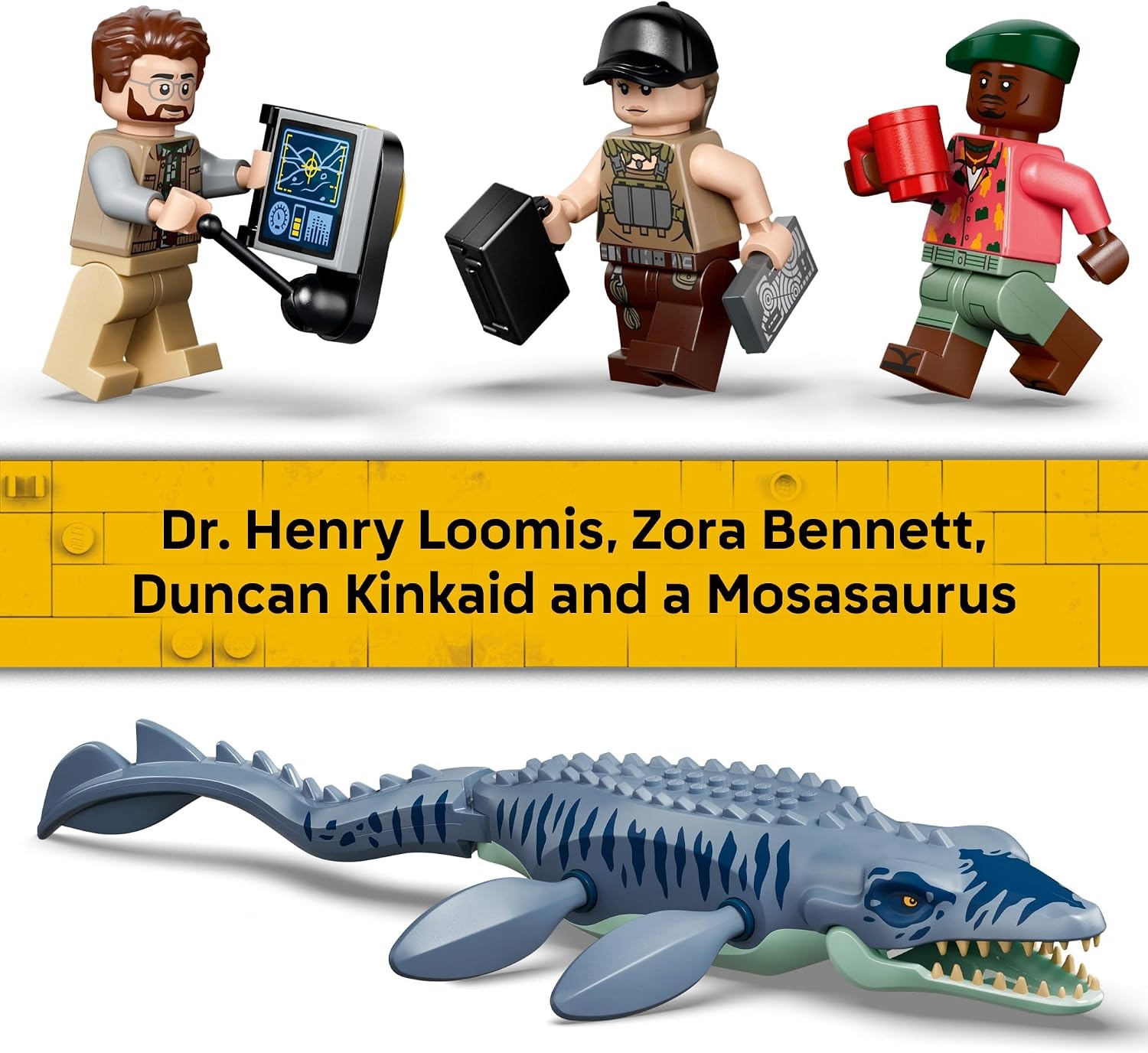 image:imageLEGO Jurassic World Mosasaurus Dinosaur Boat Attack 77983 Building Toy for Boys amp Girls Ages 7 Dinosaur Toy Playset for Kids Pretend Play 703 pieces Gift for Birthdays
