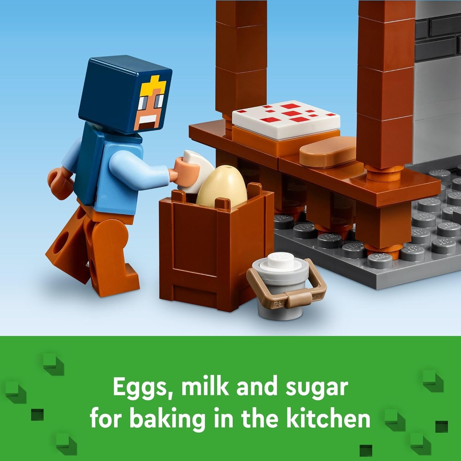 image:imageLEGO Minecraft The Windmill Farm Building Toys Minecraft Toys for Kids Boys amp Girls Ages 8 3 Minifigures Included Birthday Gift for Fans of Videogame 21262