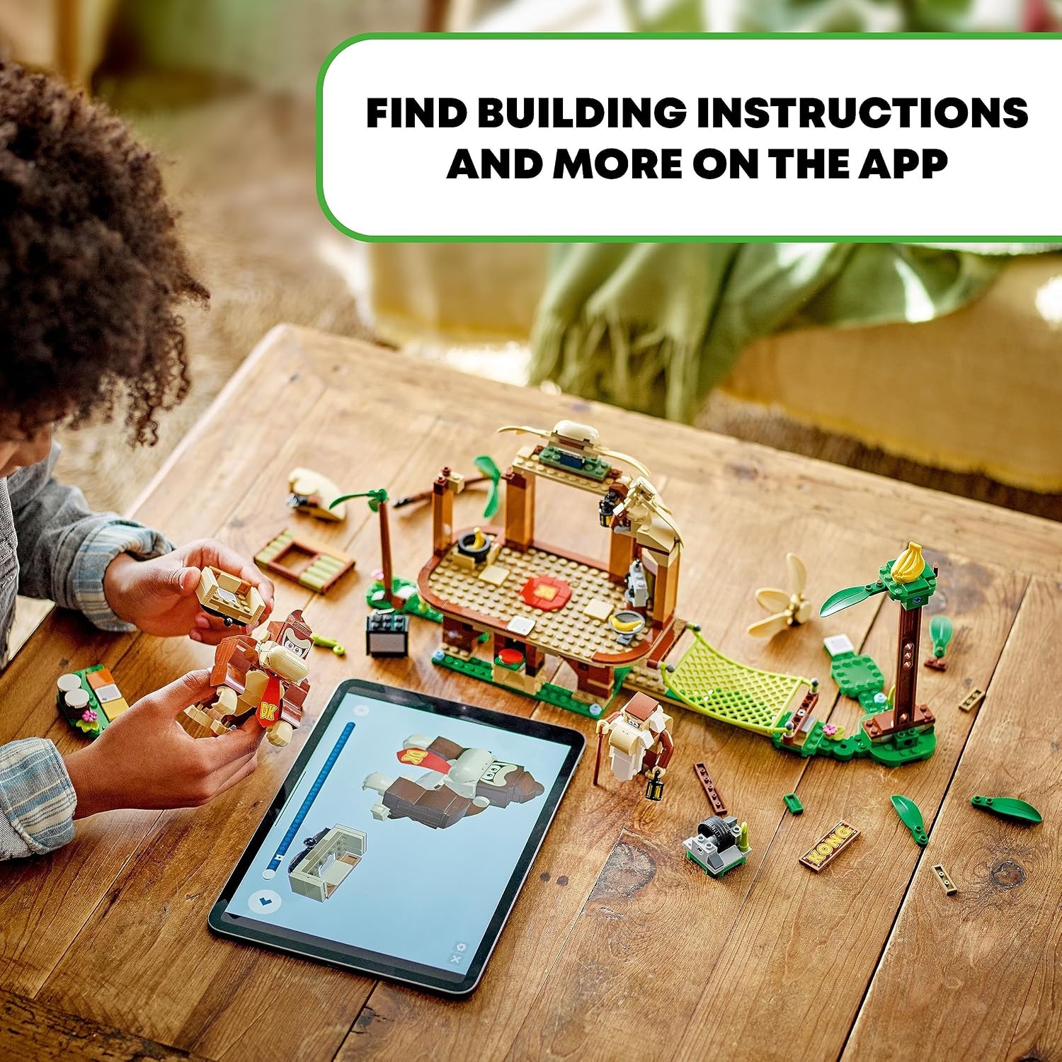 image:imageLEGO Super Mario Donkey Kongs Tree House Expansion Set Building Toys for Boys amp Girls Ages 8 Years Pretend Play Toy Figures amp Playsets Gifts for Kids 71424
