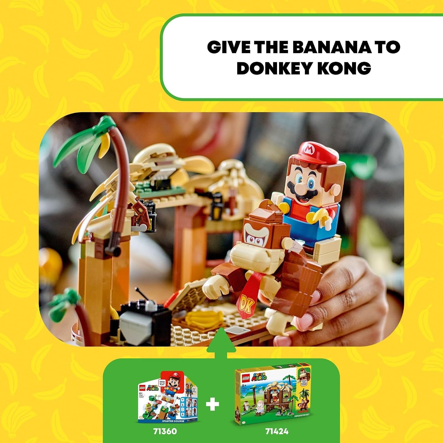 image:imageLEGO Super Mario Donkey Kongs Tree House Expansion Set Building Toys for Boys amp Girls Ages 8 Years Pretend Play Toy Figures amp Playsets Gifts for Kids 71424