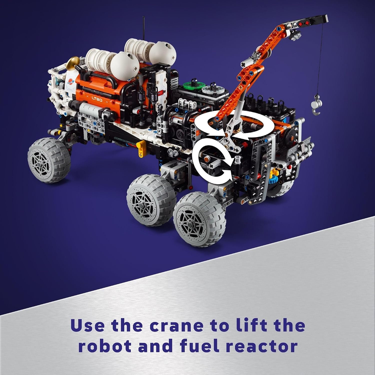 image:imageLEGO Technic Mars Crew Exploration Rover Building Toy Build amp Display for Room Decor Gift for Christmas Set for Boys amp Girls Ages 11 Years 42180