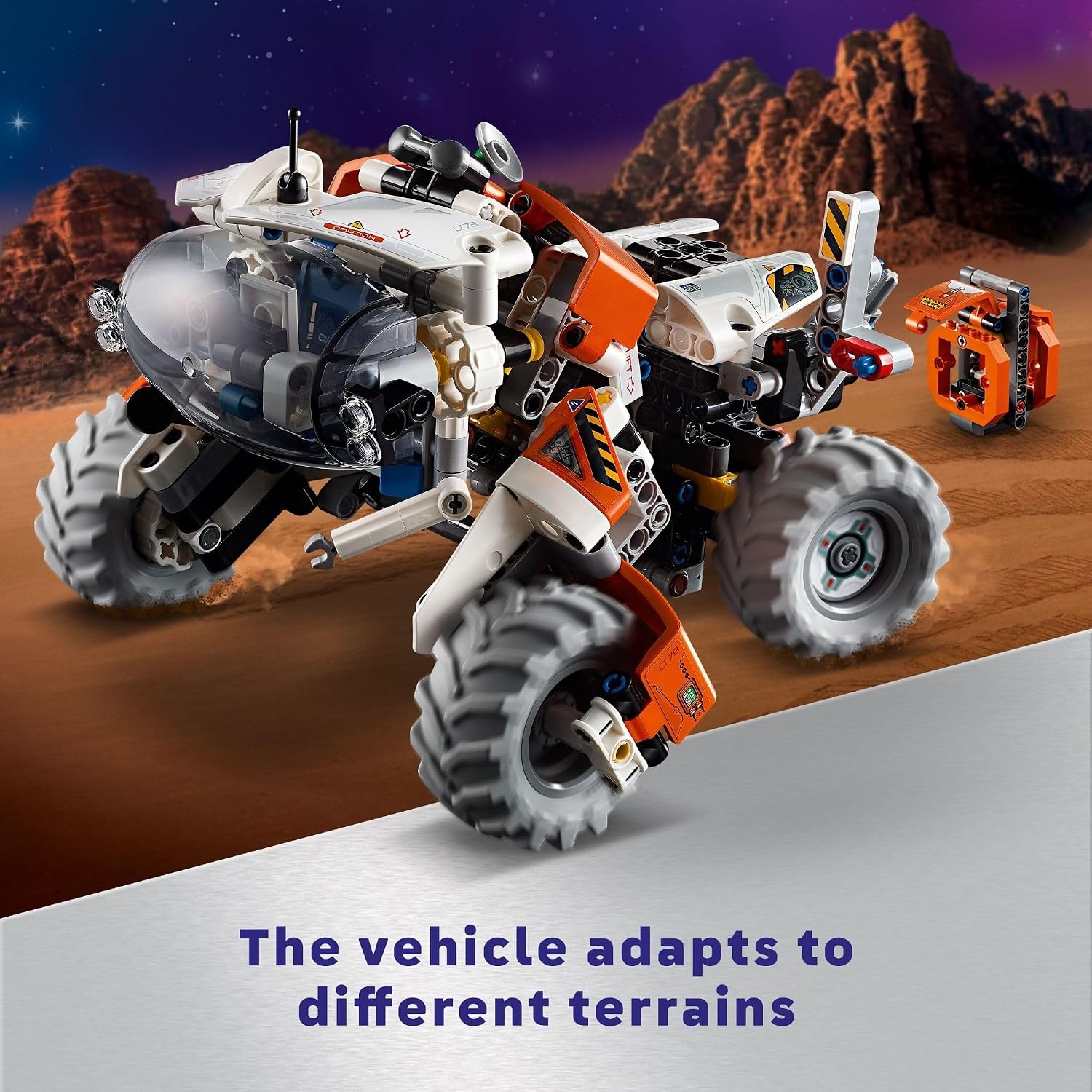 image:imageLEGO Technic Surface Space Loader LT78 Building Set Space Toy for Adventure Construction Exploration and Building Gift for Imaginative Play Birthday Gift for 8 Year Old Boys amp Girls 42178