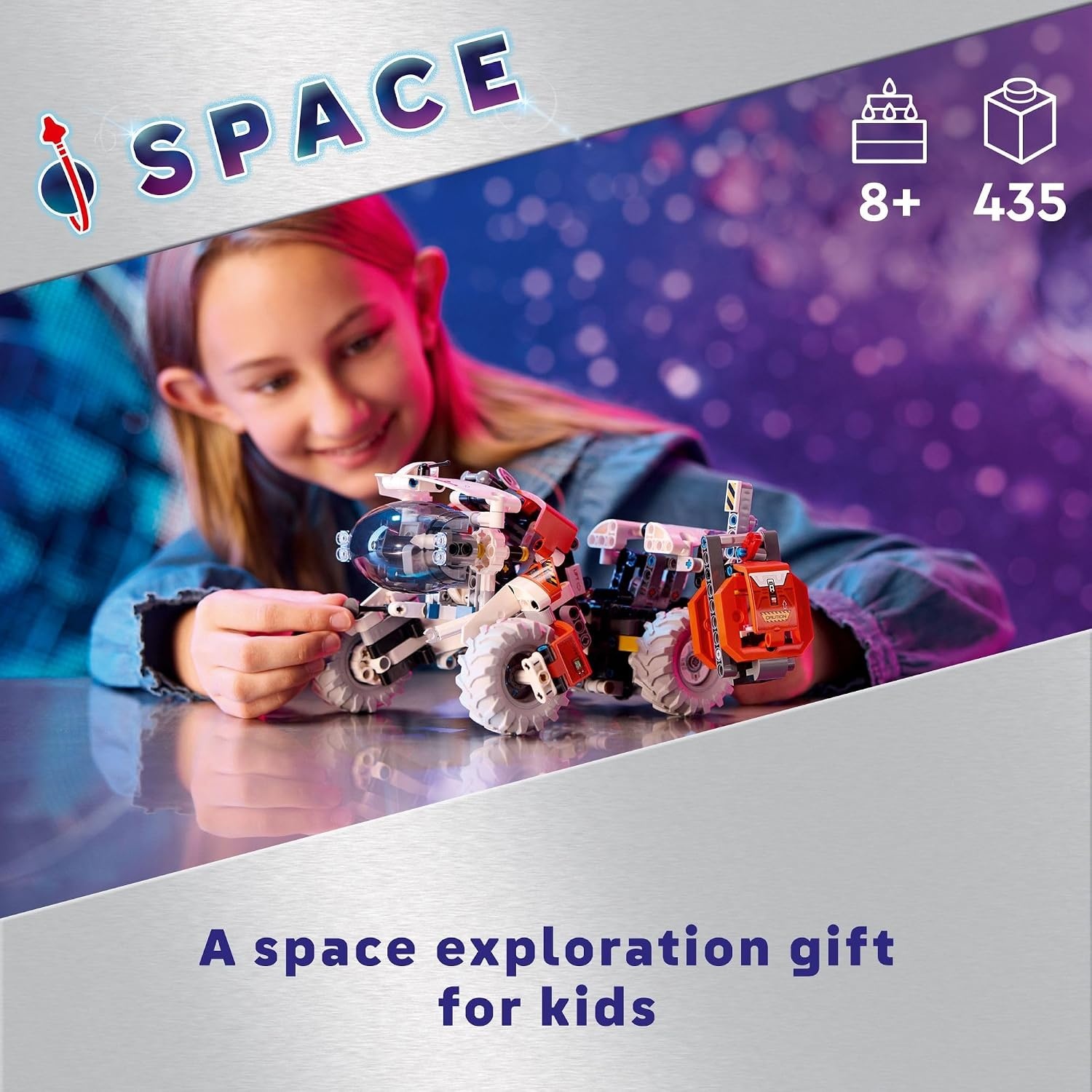 image:imageLEGO Technic Surface Space Loader LT78 Building Set Space Toy for Adventure Construction Exploration and Building Gift for Imaginative Play Birthday Gift for 8 Year Old Boys amp Girls 42178