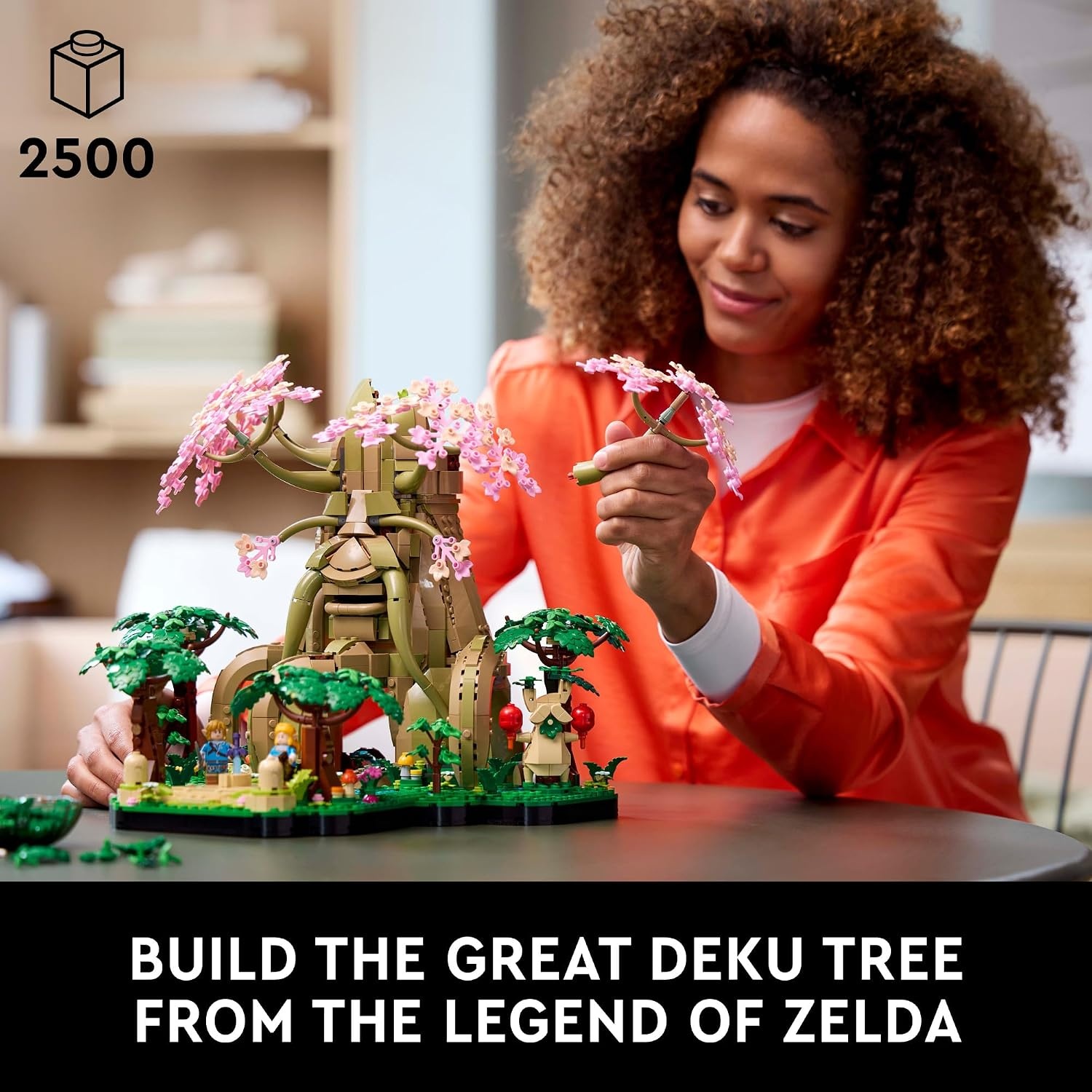 image:imageLEGO The Legend of Zelda Great Deku Tree 2in1 Model Building Set for Adults Ages 18 Collectible Zelda Kit for Home Decor Office or Bedroom Gift Idea for Fans of Video Game 77092