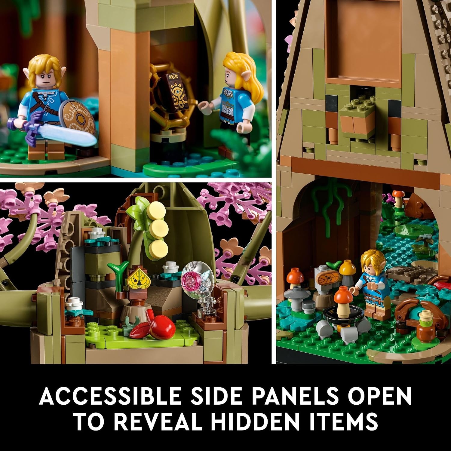 image:imageLEGO The Legend of Zelda Great Deku Tree 2in1 Model Building Set for Adults Ages 18 Collectible Zelda Kit for Home Decor Office or Bedroom Gift Idea for Fans of Video Game 77092