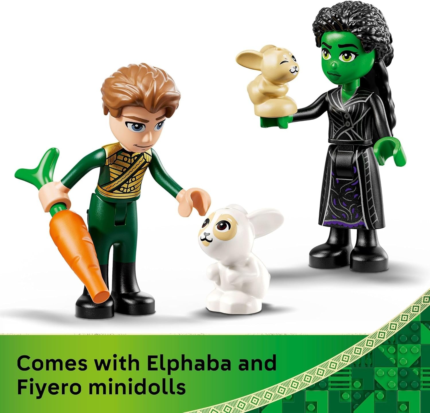 image:imageLEGO Wicked Elphabas Retreat Building Toy Elphaba amp Fiyero Toy Figures and Playset with Forest Friends Pretend Play Building Blocks for Kids Ages 7 Wicked Gift for Girls amp Boys 75687