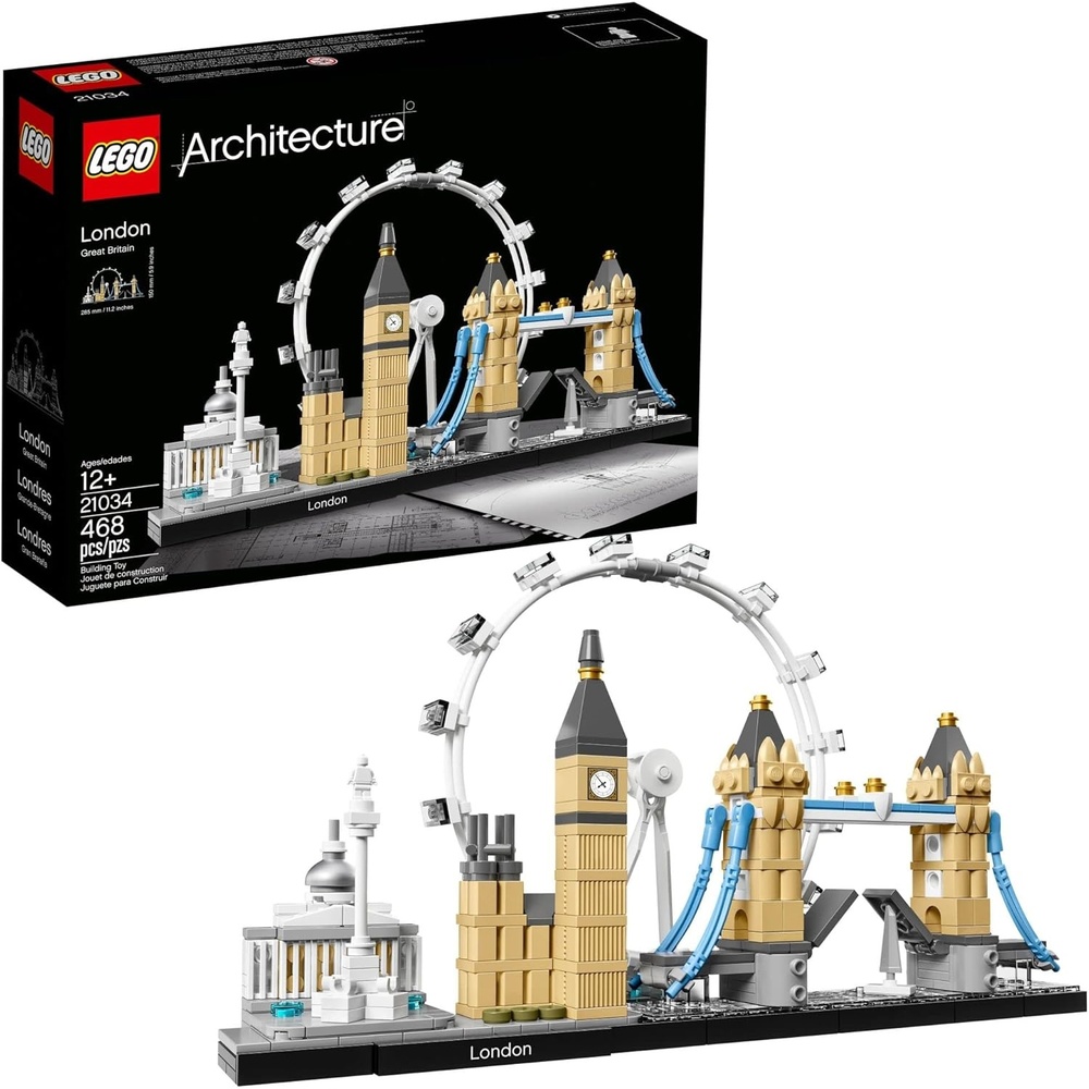 image:imageLEGO Architecture London Skyline Collection 21034 Building Set Model Kit and Gift for Kids and Adults 468 pieces