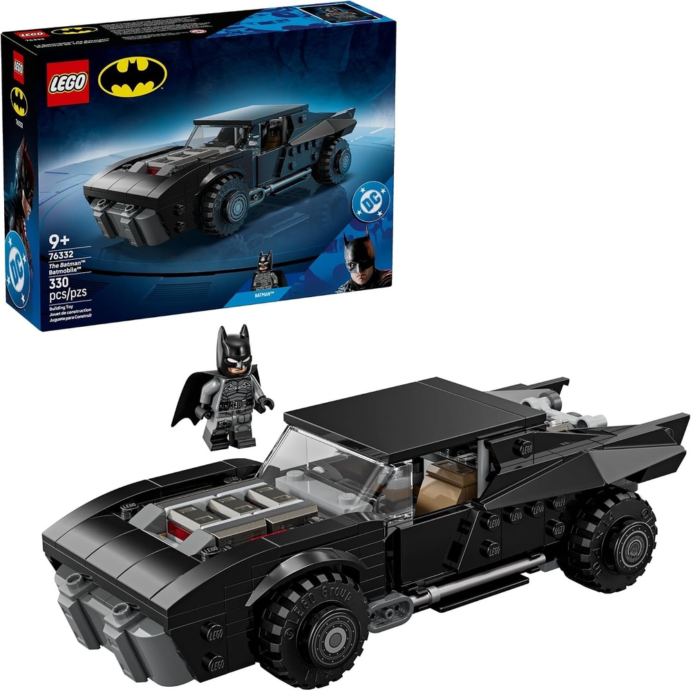 image:imageLEGO DC Batman The Batman Batmobile Building Toy for Kids Building Blocks WBatman Minifigure amp Golden Coin Super Hero Room Decor for Boys amp Girls Ages 9 Gift Idea for Birthdays 76332