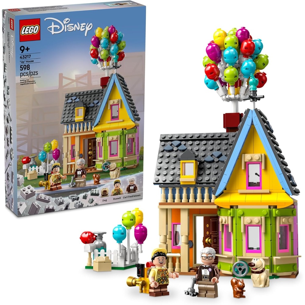 image:imageLEGO Disney and Pixar Up House Classic Disney Celebration Building Toy Set for Kids and Movie Fans Ages 9 and Up A Fun Gift for Fans and Anyone Who Loves Creative Play 43217Standard Packaging