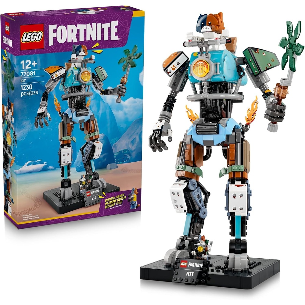 image:imageLEGO Fortnite KIT  Building Toy for Boys amp Girls Ages 12  Fortnite Toy for Kids  Mech Action Figure with Posable Arms  Bedroom Decor for Fans  Gift for Kids  77081