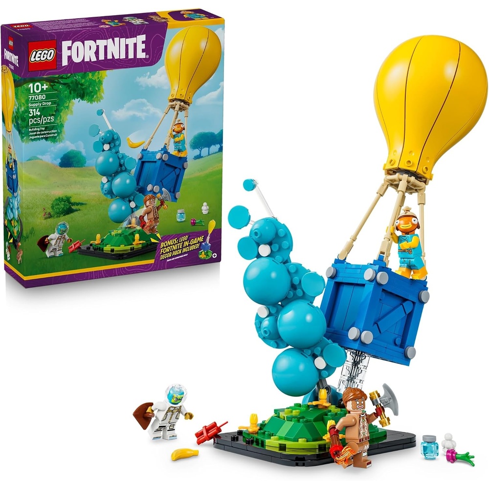 image:imageLEGO Fortnite Supply Drop Building Toy for Boys amp Girls Ages 10 Fortnite Toy for Kids Gift for Gamers Detailed Model 77080