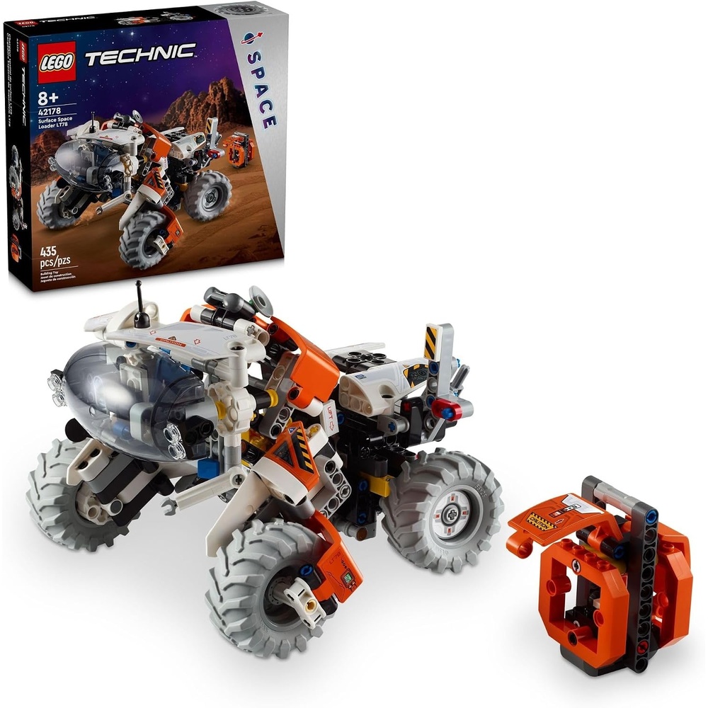 image:imageLEGO Technic Surface Space Loader LT78 Building Set Space Toy for Adventure Construction Exploration and Building Gift for Imaginative Play Birthday Gift for 8 Year Old Boys amp Girls 42178