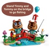 LEGO Animal Crossing Timmy & Tommy’s Fun Day Out 77059 | Collectible Building Toy for Girls & Boys, Ages 10+, Display for Kids Bedroom or Book Shelf, 513 pieces, Gift for Birthdays