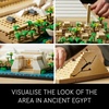 LEGO Architecture Great Pyramid of Giza Set 21058, Home Décor Model Building Kit, Creative DIY Activity, Famous Landmarks Collection(White)