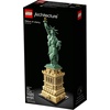 LEGO Architecture Statue of Liberty Model Building Set – Collectible New York City Souvenir, Creative Home Décor or Office Centerpiece, Great Gift Idea for Adults and Teens, 21042