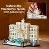 LEGO Architecture Trevi Fountain Building Set – Collectible Model of Italian Landmark for Display for Adults, 18+ – Gift for Women & Men – 21062