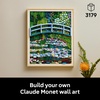 LEGO Art Claude Monet – Bridge Over a Pond of Water Lilies – Building Sets for Adults, Ages 18+ – Wall Decor for Living Room or Home Office – Gift for Women & Men – 31220