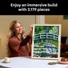 LEGO Art Claude Monet – Bridge Over a Pond of Water Lilies – Building Sets for Adults, Ages 18+ – Wall Decor for Living Room or Home Office – Gift for Women & Men – 31220