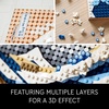 LEGO Art Hokusai The Great Wave Framed Japanese Wall Art Building Set – Unique Wall Decor for Home, Room, or Office – Fun Activity for Adults, Ages 18+ – Gift for Men and Women – 31208(multi-color)