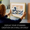 LEGO Art Hokusai The Great Wave Framed Japanese Wall Art Building Set – Unique Wall Decor for Home, Room, or Office – Fun Activity for Adults, Ages 18+ – Gift for Men and Women – 31208(multi-color)