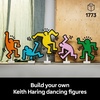 LEGO Art Keith Haring – Dancing Figures – Home Decor Building Set for Adults – Wall Art Decor – Gift Idea for Men, Women who Enjoy DIY Arts and Crafts – 31216