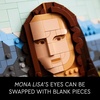 LEGO Art Mona Lisa Building Set – Leonardo da Vinci wall Display, Ages 18+ – DIY Crafts for Men, Women – Great for Puzzle Lovers – Birthday Gift idea – Includes Detachable Frame – 31213