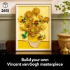 LEGO Art Vincent Van Gogh – Sunflowers Building Set for Adults – Home Decor Idea – Brick Built Painting – Gift for Birthdays – 31215