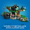 LEGO City Jungle Explorer Helicopter Toy at Base Camp – Kids Toy Adventure Building Set for Boys & Girls, Ages 8+ – with 5 Minifigures & Gorilla Figures – Gift Ideas for Birthdays – 60437