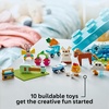 LEGO Classic Vibrant Creative Brick Box Building Blocks – Sensory & Learning Toys for Boys & Girls, Ages 4+ Years – Pretend Play Preschool Toys – Gift for Birthdays – 11038