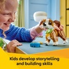 LEGO Creator 3 in 1 Cute Animals: Playful Puppy Dog Building Toy – Bedroom Decor for Girls & Boys, Ages 8+ – Gift for Birthdays – Build a Dog, Squirrel, or Duck – 31382