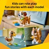 LEGO Creator 3 in 1 Cute Animals: Playful Puppy Dog Building Toy – Bedroom Decor for Girls & Boys, Ages 8+ – Gift for Birthdays – Build a Dog, Squirrel, or Duck – 31382