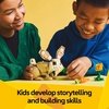 LEGO Creator 3 in 1 Cute Bunny 31162 | Building Toy, Girls & Boys, Ages 8+, Choose Your Build W/ 3 Options, 326 pcs, Display in Bedroom or Bookshelf, Gift Idea