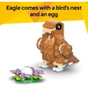 LEGO Creator 3 in 1 Cute Hamster with a Flower Building Toy for Girls & Boys, Ages 7+ – Kids Build a Hamster, Hedgehog or Eagle Animal Figure – Gift Idea for Birthdays – 31376