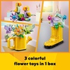 LEGO Creator 3 in 1 Flowers in Watering Can Building Toy – Fun, Creative Activity for Kids, Girls and Boys, Ages 8+ – Gift for Birthdays – Building Options for Rain Boots or Birds – 31149