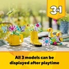 LEGO Creator 3 in 1 Flowers in Watering Can Building Toy – Fun, Creative Activity for Kids, Girls and Boys, Ages 8+ – Gift for Birthdays – Building Options for Rain Boots or Birds – 31149