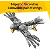 LEGO Creator 3 in 1 Forest Animals: Gray Wolf – Building Toy for Boys & Girls, Ages 8+ – Build a Wolf, Falcon or Raccoon – Gift for Kids’ Birthdays – 31393