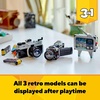 LEGO Creator 3 in 1 Retro Camera Toy, Transforms to Retro Video Camera or to TV Set, Photography Gift for Boys and Girls Ages 8 Years Old and Up Who Enjoy Creative Play, 31147