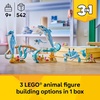 LEGO Creator 3 in 1 Sea Animals: Beautiful Dolphins Building Toy for Girls, Boys, & Kids, Ages 8+ – Gift for Birthdays – Build a Dolphin, Seahorse, or Crab Animal Figure – 31385