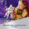 LEGO Creator 3 in 1 Space Astronaut Toy, Building Set Transforms from Astronaut Figure to Dog to Viper Jet, Space-Themed Gift Idea for Boys and Girls Ages 9 Years Old and Up, 31152