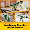 LEGO Creator 3 in 1 T Rex Toy – Dinosaur Toy Building Set for Kids, Boys & Girls, Ages 9+ – 3 Building Options, T-Rex to Triceratops to Pterodactyl – Gift Idea for Birthdays – 31151